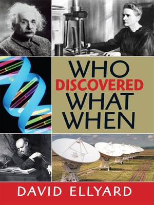 Who Discovered What When? - ebook